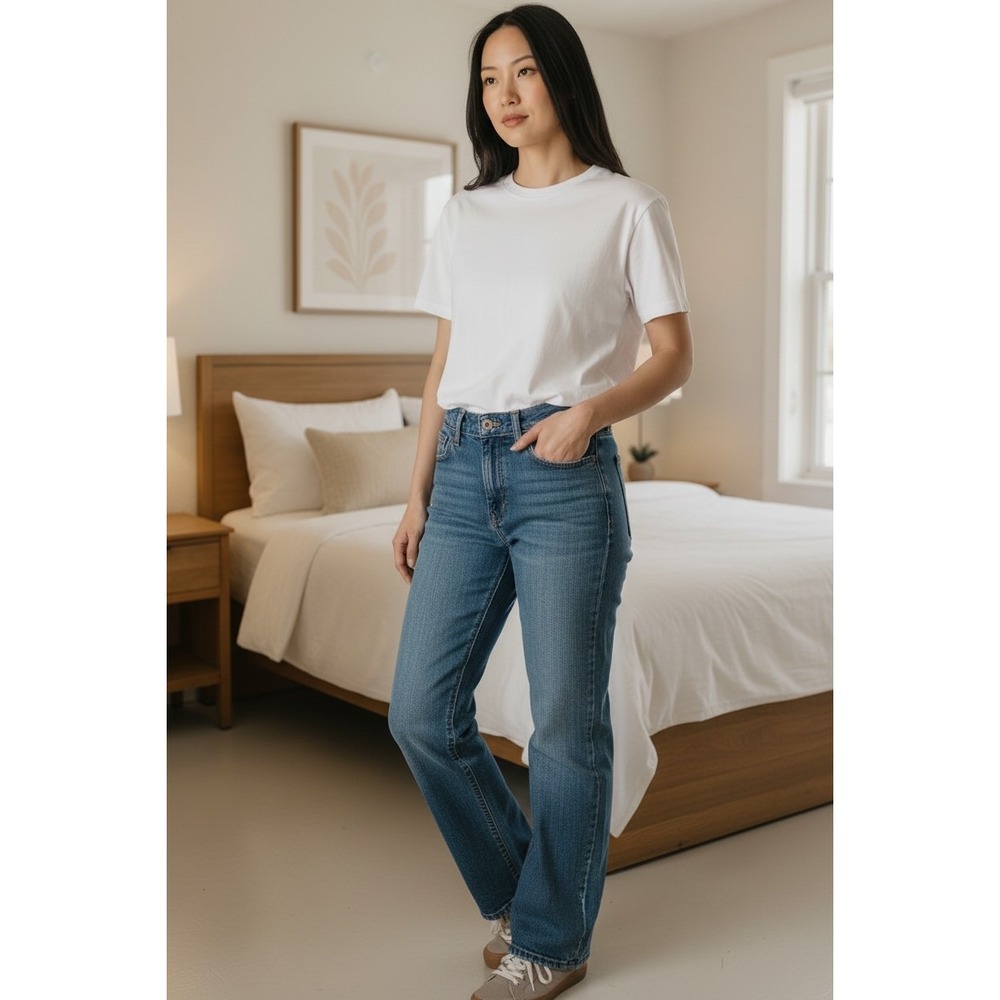 Eddie Bauer Women's Classic Fit Denim Jeans - Size 6